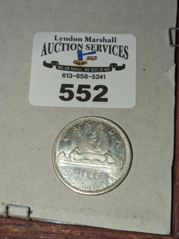 CDN 1966 Silver Dollar