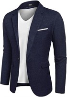 COOFANDY Men's Casual Sports Suit Blazer-L