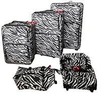 NEW 5pcs American Flyer Luggage