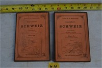 16K: (2) german maps 1892