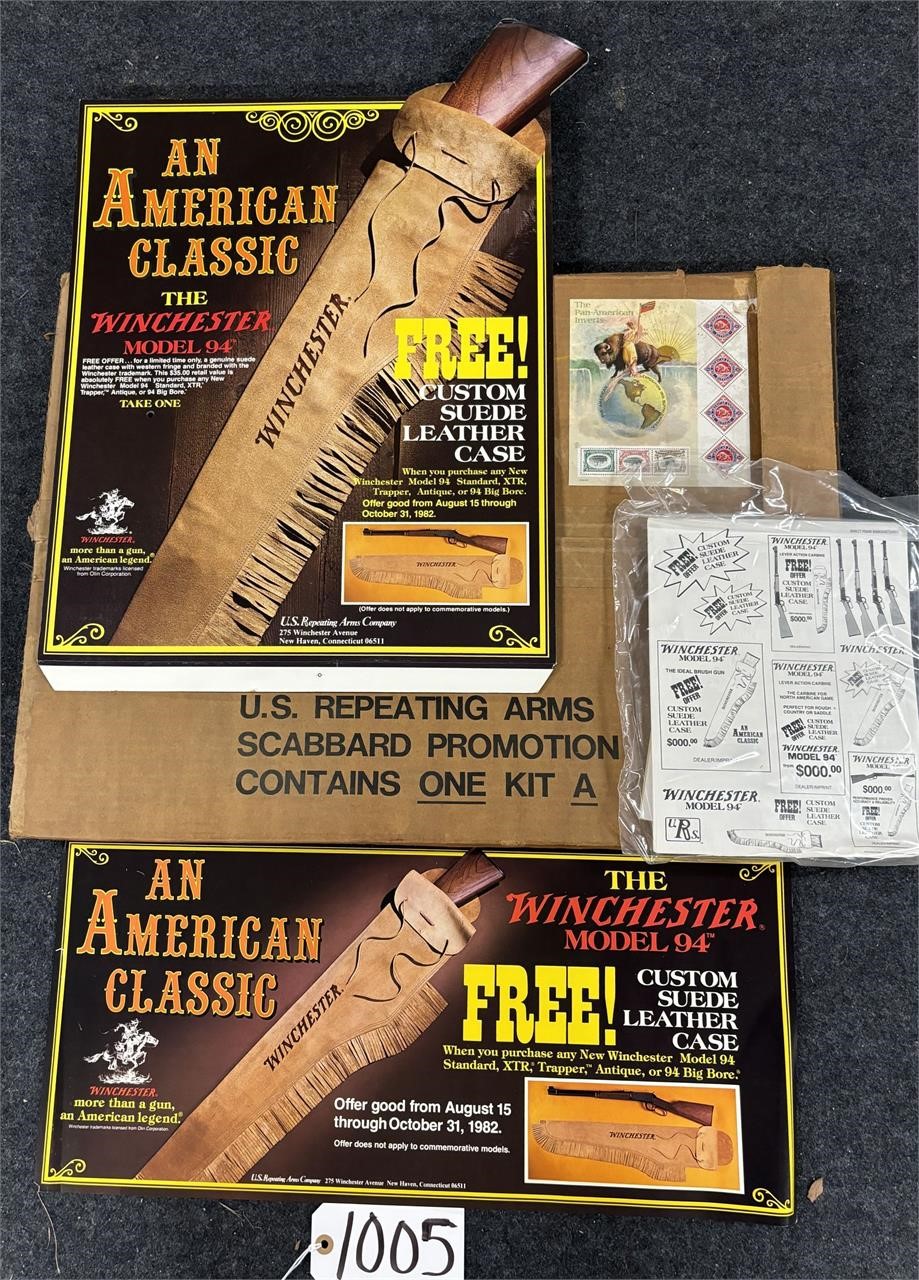 Winchester Model 94 Die Cut Store Display & Poster