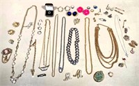 Assorted jewelry- little GOLD, Little Sterling
