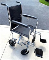 Invacare- transport wheel chair- 250 lbs - 18"