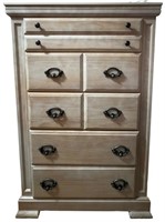 Light Wood Tall Chest of Drawers