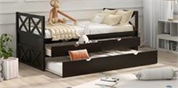 Multi-Functional Daybed with Drawers and Trund