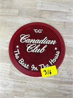 Canadian club bar mat