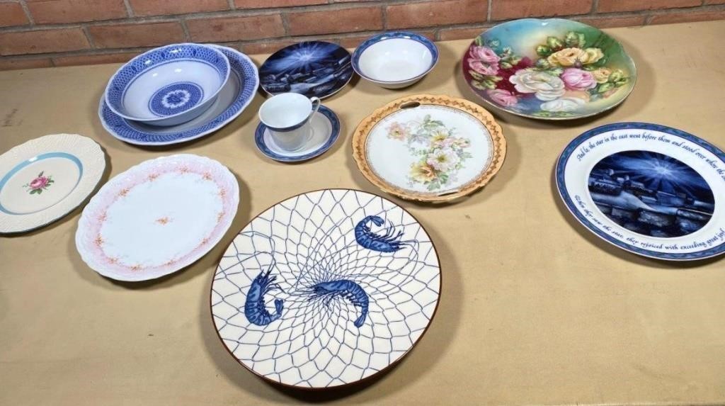 antique plates & more