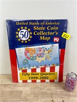 USA coin collectors map