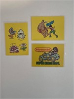1989 Nintendo Sticker Spiny, Punch Out, Super Mar