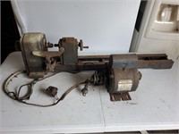 Craftsman motor and lathe untested as is