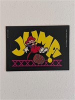 1982 Nintendo Donkey Kong Jump Sticker