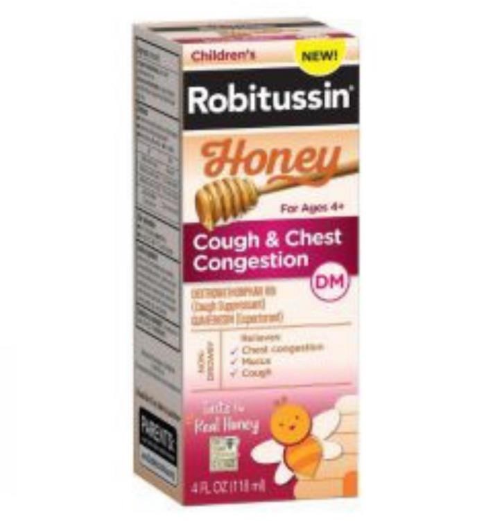 Childrens Robitussin Honey Cough &Chest Congestion