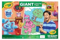 CRAYOLA 18pg GIANT Blues Clues Coloring Pages Book
