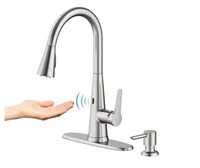 $199 Allen&Roth Touchless Kitchen Faucet wSoapDisp