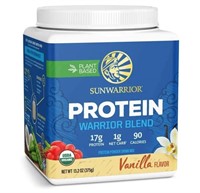 13oz SunWarrior Organic Plant Based Protein Powder