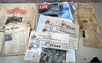 vintage News papers