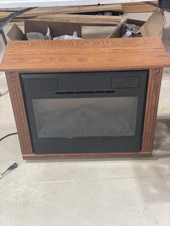 Electric fire fireplace