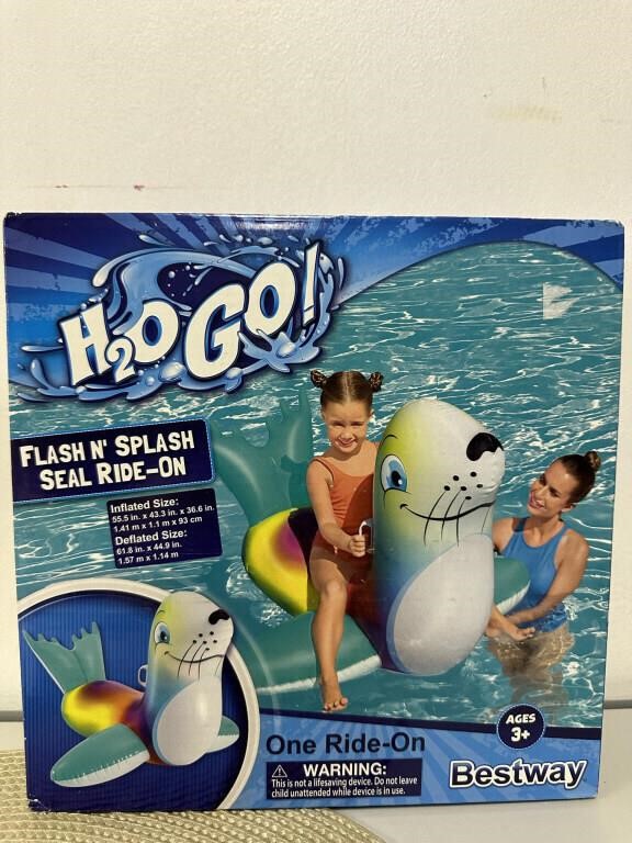 Bestway H2O Go Flash & Splash Seal Ride-On