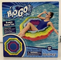 Bestway H2O Go Rainbow Ribbon Tube Swim Ring