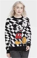 MEDIUM Womens Disney Mickey Mouse Graphic Sweater