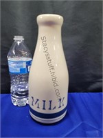 Roseville ? Pottery Milk Bottle