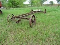 Vintage Iron Wheeled (22") Wagon