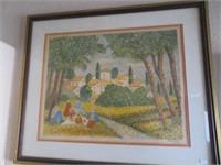 Lucia Fortuny Signed & Numbered Lithograph