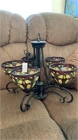 Tiffany  style glass chandelier hanging light