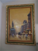 Framed Oil Painting, Signed