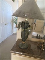 Metal Table Lamp w/ metal shade