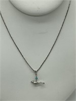 Sterling Silver Native American Fetish Necklace