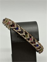Sweet Vintage Rhinestone Bangle Bracelet