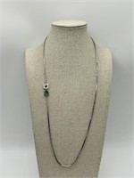 Fine Givenchy Silver Tone Fancy Necklace
