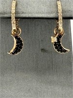 Swarovski Rose Gold Plated Crystal Earrings