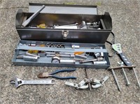 Toolbox with Assorted Hand Tools