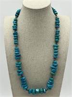 Fine Natural Turquoise Southwestern Necklace