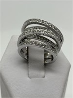 Swarovski Crystal Fancy Multi-Layer Ring