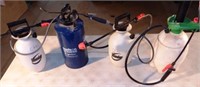 (4) Pump Sprayers - Various Brands