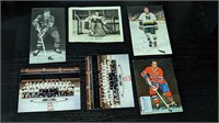 Lot of Vintage Hockey Postcards Promo