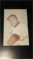 1962 Baseball Exhibit Card Stats Orlando Cepeda