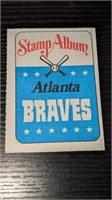 1974 Topps Baseball Stamps Album Atlanta