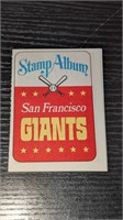 1974 Topps Baseball Stamps Album San Francisco
