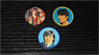 3 1967 Kellogg's Monkee Coins B