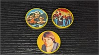 3 1967 Kellogg's Monkee Coins F