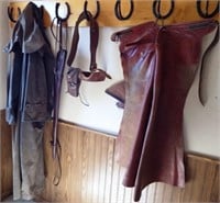 Leather Chaps, Duster Jacket, Holster & More