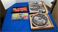 Dale Earnhardt Sr. & Jr., Jeff Gordon Clocks