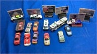 Labonte, Schrader, Bill Elliott  miniature cars