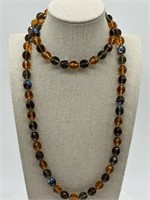 Joan Rivers Faceted AB Crystal Long Necklace