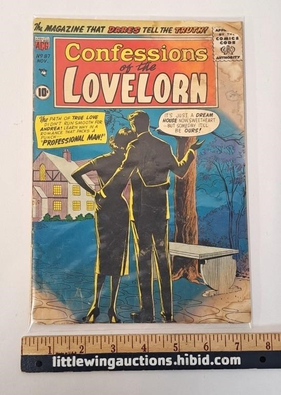 CONFESSIONS OF THE LOVELORN COMIC