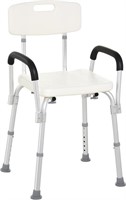 Medical Shower Chair with Back, Seniors, Non Slip